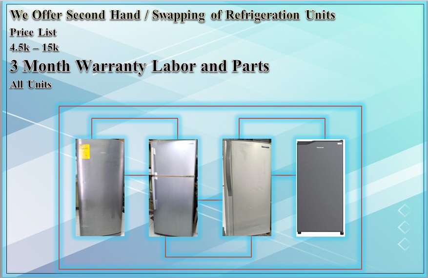 Second Hand Refrigeration Units